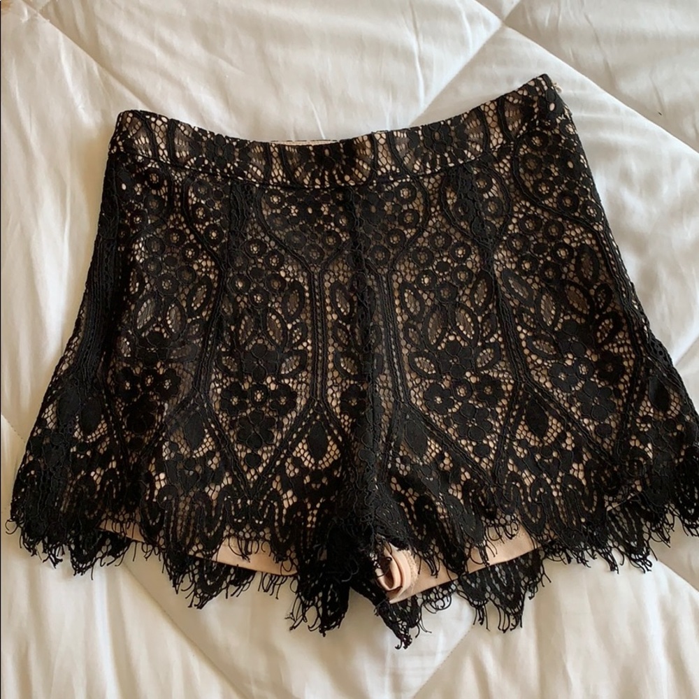 Fancy lace going out shorts